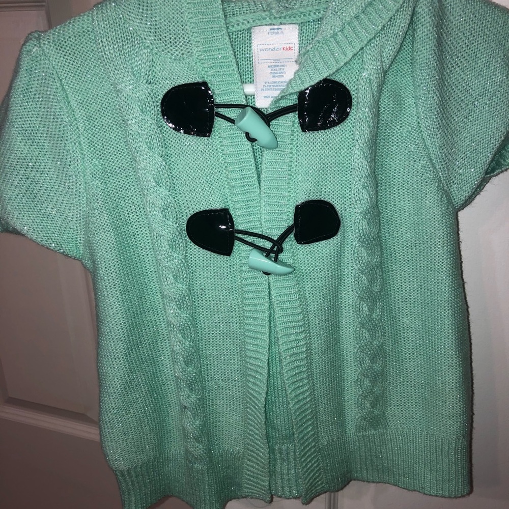 Green Glitter Jacket by Wonderkids